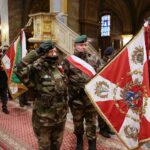 01.03.2021. Kielce. Uroczysta msza święta z okazji Narodowego Dnia Pamięci "Żołnierzy Wyklętych" / Wiktor Taszłow / Radio Kielce