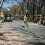 02.03.2021. Kielce. Wycięte drzewa w Parku Miejskim / Wiktor Taszłow / Radio Kielce