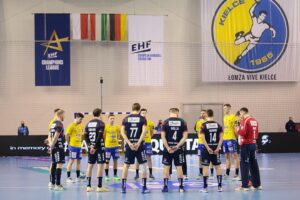 04.03.2021. Kielce. Mecz piłkarzy ręcznych: Flensburg-Handewitt - Łomża Vive Kielce / Wiktor Taszłow / Radio Kielce