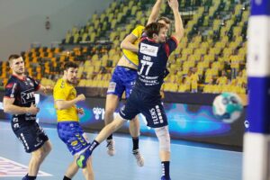 04.03.2021. Kielce. Mecz piłkarzy ręcznych: Flensburg-Handewitt - Łomża Vive Kielce / Wiktor Taszłow / Radio Kielce