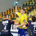 04.03.2021. Kielce. Mecz piłkarzy ręcznych: Flensburg-Handewitt - Łomża Vive Kielce / Wiktor Taszłow / Radio Kielce