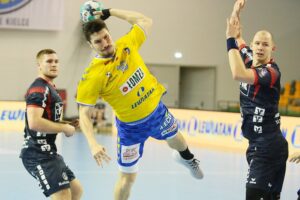 04.03.2021. Kielce. Mecz piłkarzy ręcznych: Flensburg-Handewitt - Łomża Vive Kielce / Wiktor Taszłow / Radio Kielce