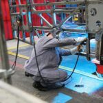 05.03.2021. Starachowice. Zakłady MAN / Wiktor Taszłow / Radio Kielce