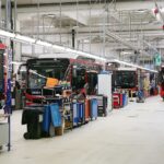 05.03.2021. Starachowice. Zakłady MAN / Wiktor Taszłow / Radio Kielce