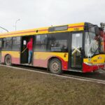 05.03.2021. Kielce. Kolizja z udziałem autobusu MPK / Wiktor Taszłow / Radio Kielce
