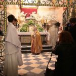 08.03.2021. Jędrzejów. Poświęcenie kaplicy bł. Wincentego Kadłubka. Na zdjęciu: abp Marek Jędraszewski, metropolita krakowski / Wiktor Taszłow / Radio Kielce