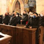 08.03.2021. Jędrzejów. Msza święta, w trakcie której poświęcona została kaplica bł. Wincentego Kadłubka / Wiktor Taszłow / Radio Kielce