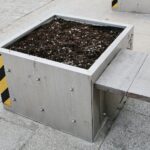 10.03.2021. Kielce. Miejsca nasadzeń kwiatów i krzewów na terenie miasta / Wiktor Taszłow / Radio Kielce