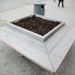 10.03.2021. Kielce. Miejsca nasadzeń kwiatów i krzewów na terenie miasta / Wiktor Taszłow / Radio Kielce