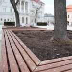 10.03.2021. Kielce. Miejsca nasadzeń kwiatów i krzewów na terenie miasta / Wiktor Taszłow / Radio Kielce