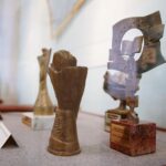 12.03.2021. Kielce. Muzeum Historii Kielc. Wystawa „Podarunki. Depozyty. Odkrycia” / Wiktor Taszłow / Radio Kielce