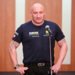 12.03.2021. Kielce. Konferencja prasowa dotycząca leczenia Hani Terleckiej. Na zdjęciu: Marcin Najman - były bokser i zawodnik MMA / Wiktor Taszłow / Radio Kielce