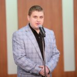 12.03.2021. Kielce. Konferencja prasowa dotycząca leczenia Hani Terleckiej. Na zdjęciu: Grzegorz Prokop / Wiktor Taszłow / Radio Kielce