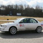 13.03.2021. Miedziana Góra. V WIELKIE STARCIE Subaru Impreza vs. Mitsubishi Lancer EVO / Wiktor Taszłow / Radio Kielce