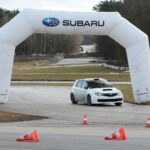 13.03.2021. Miedziana Góra. V WIELKIE STARCIE Subaru Impreza vs. Mitsubishi Lancer EVO / Wiktor Taszłow / Radio Kielce