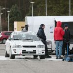 13.03.2021. Miedziana Góra. V WIELKIE STARCIE Subaru Impreza vs. Mitsubishi Lancer EVO / Wiktor Taszłow / Radio Kielce