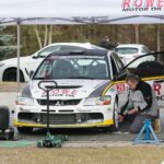 13.03.2021. Miedziana Góra. V WIELKIE STARCIE Subaru Impreza vs. Mitsubishi Lancer EVO / Wiktor Taszłow / Radio Kielce