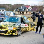 13.03.2021. Miedziana Góra. V WIELKIE STARCIE Subaru Impreza vs. Mitsubishi Lancer EVO / Wiktor Taszłow / Radio Kielce