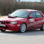 13.03.2021. Miedziana Góra. V WIELKIE STARCIE Subaru Impreza vs. Mitsubishi Lancer EVO / Wiktor Taszłow / Radio Kielce