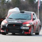13.03.2021. Miedziana Góra. V WIELKIE STARCIE Subaru Impreza vs. Mitsubishi Lancer EVO / Wiktor Taszłow / Radio Kielce