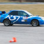 13.03.2021. Miedziana Góra. V WIELKIE STARCIE Subaru Impreza vs. Mitsubishi Lancer EVO / Wiktor Taszłow / Radio Kielce