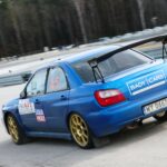 13.03.2021. Miedziana Góra. V WIELKIE STARCIE Subaru Impreza vs. Mitsubishi Lancer EVO / Wiktor Taszłow / Radio Kielce