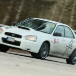 13.03.2021. Miedziana Góra. V WIELKIE STARCIE Subaru Impreza vs. Mitsubishi Lancer EVO / Wiktor Taszłow / Radio Kielce