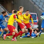 13.03.2021 Kielce. Fortuna 1. Liga. Korona Kielce - Puszcza Niepołomice / Wiktor Taszłow / Radio Kielce