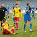 13.03.2021 Kielce. Fortuna 1. Liga. Korona Kielce - Puszcza Niepołomice / Wiktor Taszłow / Radio Kielce