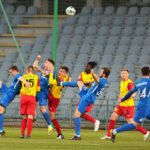 13.03.2021 Kielce. Fortuna 1. Liga. Korona Kielce - Puszcza Niepołomice / Wiktor Taszłow / Radio Kielce