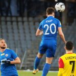 13.03.2021 Kielce. Fortuna 1. Liga. Korona Kielce - Puszcza Niepołomice / Wiktor Taszłow / Radio Kielce