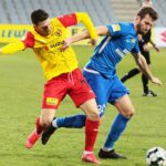 13.03.2021 Kielce. Fortuna 1. Liga. Korona Kielce - Puszcza Niepołomice / Wiktor Taszłow / Radio Kielce