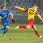 13.03.2021 Kielce. Fortuna 1. Liga. Korona Kielce - Puszcza Niepołomice / Wiktor Taszłow / Radio Kielce