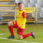 13.03.2021 Kielce. Fortuna 1. Liga. Korona Kielce - Puszcza Niepołomice / Wiktor Taszłow / Radio Kielce