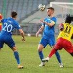 13.03.2021 Kielce. Fortuna 1. Liga. Korona Kielce - Puszcza Niepołomice / Wiktor Taszłow / Radio Kielce