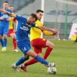 13.03.2021 Kielce. Fortuna 1. Liga. Korona Kielce - Puszcza Niepołomice / Wiktor Taszłow / Radio Kielce