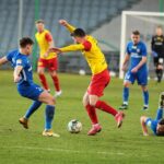 13.03.2021 Kielce. Fortuna 1. Liga. Korona Kielce - Puszcza Niepołomice / Wiktor Taszłow / Radio Kielce