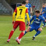 13.03.2021 Kielce. Fortuna 1. Liga. Korona Kielce - Puszcza Niepołomice / Wiktor Taszłow / Radio Kielce