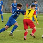 13.03.2021 Kielce. Fortuna 1. Liga. Korona Kielce - Puszcza Niepołomice / Wiktor Taszłow / Radio Kielce