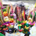 14.03.2021. Kielce. Stroiki świąteczne na bazarach / Wiktor Taszłow / Radio Kielce