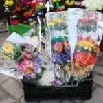 14.03.2021. Kielce. Stroiki świąteczne na bazarach / Wiktor Taszłow / Radio Kielce