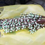 14.03.2021. Kielce. Stroiki świąteczne na bazarach / Wiktor Taszłow / Radio Kielce