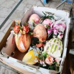 14.03.2021. Kielce. Stroiki świąteczne na bazarach / Wiktor Taszłow / Radio Kielce