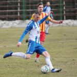 14.03.2021. Kielce. Mecz 24. kolejki III ligi: Korona II Kielce - Wisła Puławy / Wiktor Taszłow / Radio Kielce