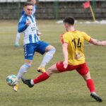 14.03.2021. Kielce. Mecz 24. kolejki III ligi: Korona II Kielce - Wisła Puławy / Wiktor Taszłow / Radio Kielce