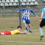 14.03.2021. Kielce. Mecz 24. kolejki III ligi: Korona II Kielce - Wisła Puławy / Wiktor Taszłow / Radio Kielce