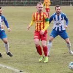 14.03.2021. Kielce. Mecz 24. kolejki III ligi: Korona II Kielce - Wisła Puławy / Wiktor Taszłow / Radio Kielce