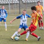 14.03.2021. Kielce. Mecz 24. kolejki III ligi: Korona II Kielce - Wisła Puławy / Wiktor Taszłow / Radio Kielce