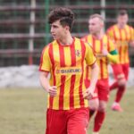 14.03.2021. Kielce. Mecz 24. kolejki III ligi: Korona II Kielce - Wisła Puławy / Wiktor Taszłow / Radio Kielce