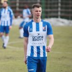 14.03.2021. Kielce. Mecz 24. kolejki III ligi: Korona II Kielce - Wisła Puławy / Wiktor Taszłow / Radio Kielce